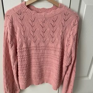 Lauren Conrad Pink Sweater Womens